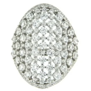 Roman Joyero Anillos<ANNA, anillo de plata con circonitas