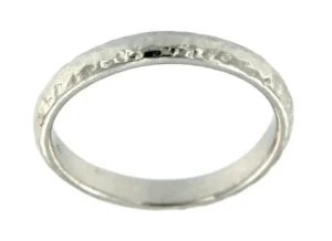 Roman Joyero Anillos<ANTIPAXOS, alianza de plata de ley rodiada.