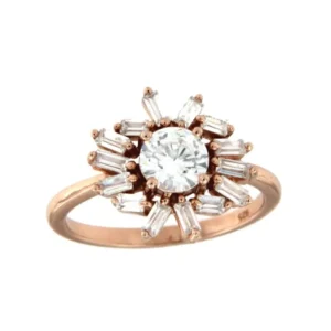 Roman Joyero Anillos<ANYA, anillo de plata vintage con circonitas