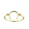 Roman Joyero Anillos<AQUILA, anillo en plata de ley dorado