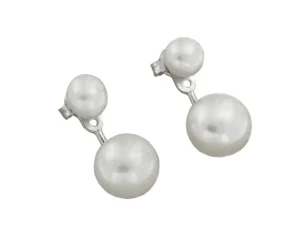 Roman Joyero Pendientes<ARANIS, pendientes en plata de ley con perlas
