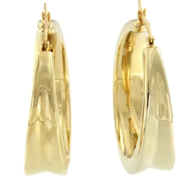 Roman Joyero Pendientes<Argollas CHEVERY en plata o chapada en oro