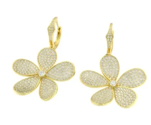 Roman Joyero Pendientes<Argollas de plata TEPUAL con circonitas