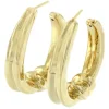 Roman Joyero Pendientes<Argollas GASPÉ en plata o chapada en oro