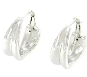 Roman Joyero Pendientes<Argollas GUILLAM en plata o chapada en oro
