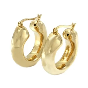 Roman Joyero Pendientes<Argollas KEROA en plata o chapada en oro