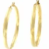 Roman Joyero Pendientes<Argollas oro amarillo TUVAL huecas en 18 kilates muy ligeras