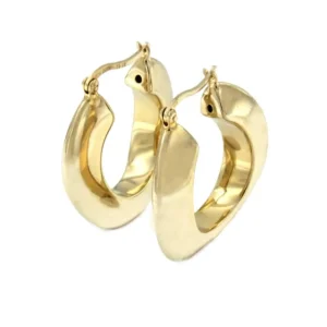 Roman Joyero Pendientes<Argollas PEARSON en plata o chapada en oro