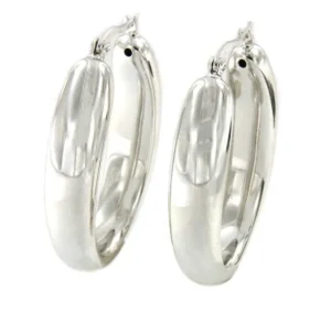 Roman Joyero Pendientes<Argollas SANDY LAKE en plata o chapada en oro