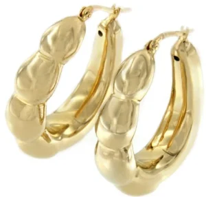 Roman Joyero Pendientes<Argollas SARNIA en plata o chapada en oro