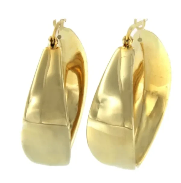 Roman Joyero Pendientes<Argollas SYDNEY en plata o chapada en oro