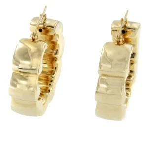 Roman Joyero Pendientes<Argollas TERRACE en plata o chapada en oro