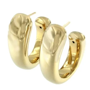 Roman Joyero Pendientes<Argollas TIMMINS en plata o chapada en oro