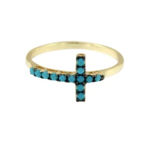 Roman Joyero Anillos<ARGOS, anillo fino de plata con turquesas