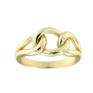 Roman Joyero Anillos<ASCLEPIOS, anillo en plata de ley dorado