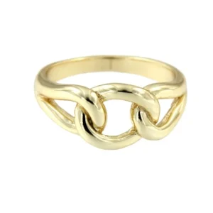 Roman Joyero Anillos<ASCLEPIOS, anillo en plata de ley dorado