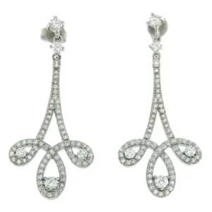 Roman Joyero Pendientes<AURORA, pendientes en plata de ley con circonitas