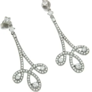 Roman Joyero Pendientes<AURORA, pendientes en plata de ley con circonitas