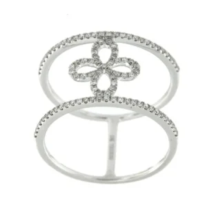 Roman Joyero Anillos<AVATAR, anillo de oro blanco con diamantes