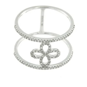 Roman Joyero Anillos<AVATAR, anillo de oro blanco con diamantes