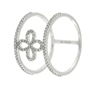 Roman Joyero Anillos<AVATAR, anillo de oro blanco con diamantes