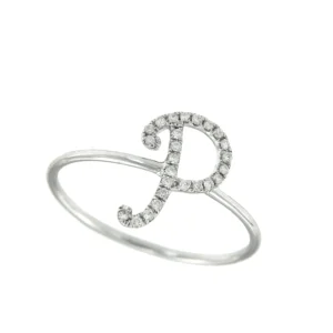 Roman Joyero Anillos<BIANCA, anillo de oro blanco con diamantes