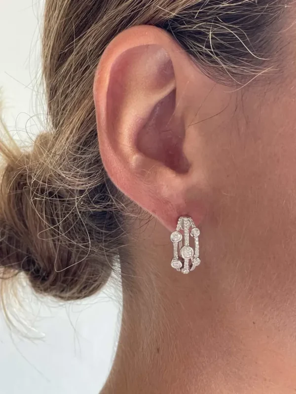 Roman Joyero Pendientes<BROCAL, pendientes de oro y diamantes