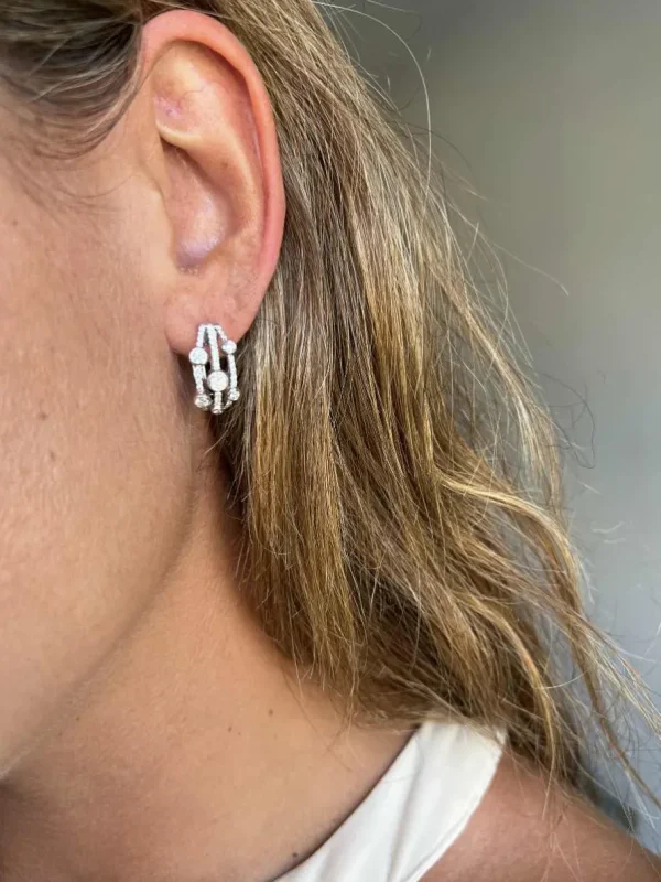 Roman Joyero Pendientes<BROCAL, pendientes de oro y diamantes