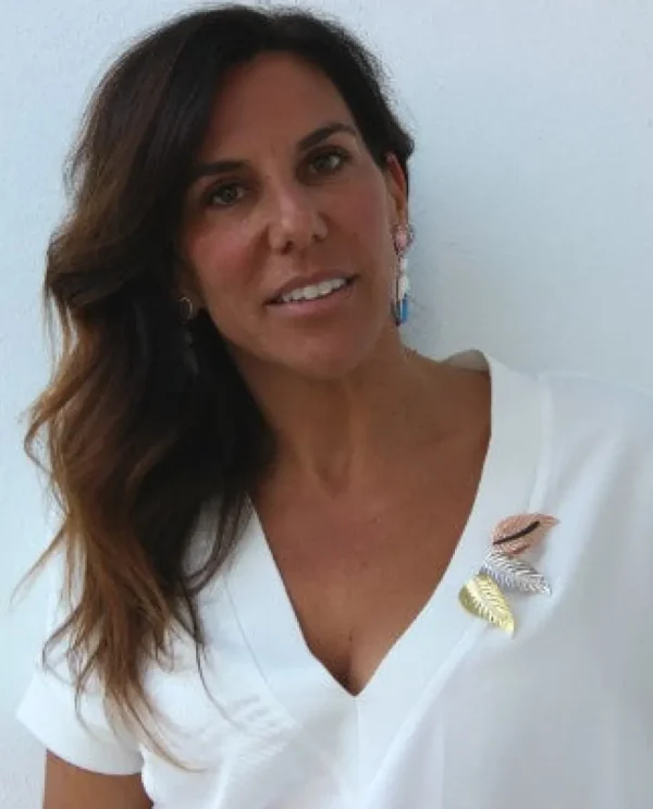 Roman Joyero Broches<Broche de plata BUTMIR con circonitas