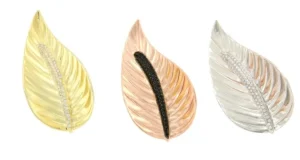 Roman Joyero Broches<Broche de plata BUTMIR con circonitas