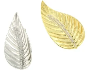Roman Joyero Broches<Broche de plata BUTMIR con circonitas