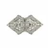 Roman Joyero Broches | Pendientes<Broche desmontable SAPO en plata 925 ml con circonitas