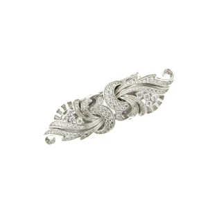 Roman Joyero Broches | Pendientes<Broche FRESNO desmontables en pendientes plata 925 y circonitas