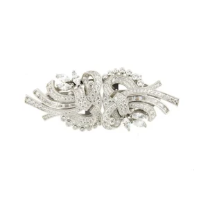 Roman Joyero Broches | Pendientes<Broche IGUANA desmontable en pendientes de plata 925 ml