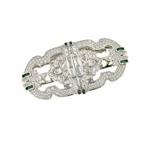 Roman Joyero Broches | Pendientes<Broche LIPAN desmontable en pendientes en plata 925 y circonitas