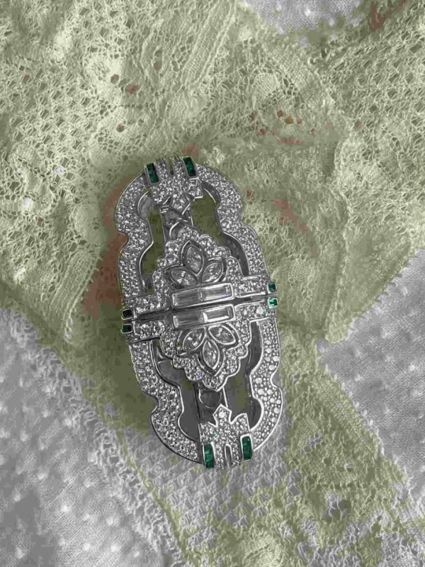 Roman Joyero Broches | Pendientes<Broche LIPAN desmontable en pendientes en plata 925 y circonitas