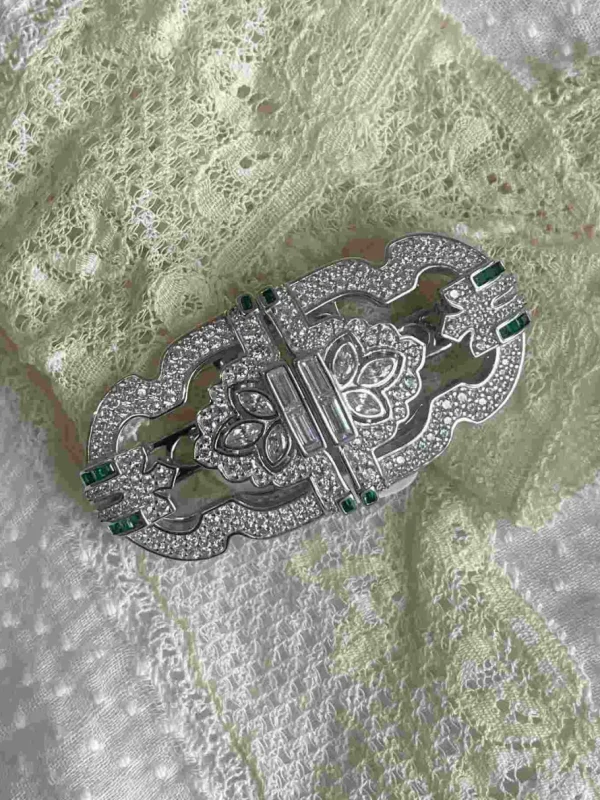 Roman Joyero Broches | Pendientes<Broche LIPAN desmontable en pendientes en plata 925 y circonitas