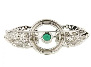 Roman Joyero Broches<Broche POSEIDON plata de 925 ml con circonitas esmalte y piedras