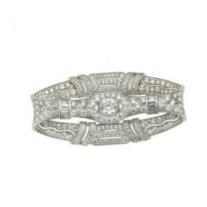 Roman Joyero Broches<Broche ROBLE maravilloso de plata 925 ml con circonitas