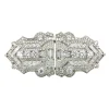 Roman Joyero Broches | Pendientes<Broche TLIRIO en plata 925 con circonitas y desmontable en pendientes