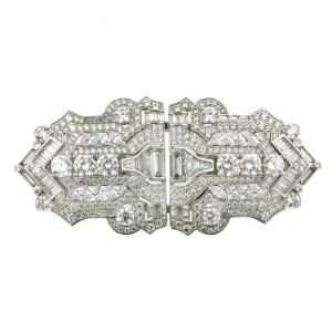 Roman Joyero Broches | Pendientes<Broche TLIRIO en plata 925 con circonitas y desmontable en pendientes
