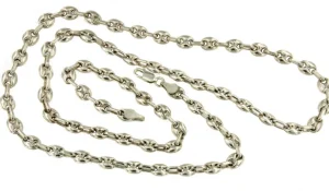 Roman Joyero Cadenas Y Gargantillas<Cadena ALASIA de plata 925 mm eslabón cadena barco ligero