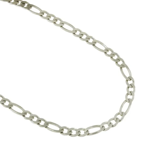 Roman Joyero Cadenas Y Gargantillas<Cadena ALBALI en plata de 925 ml eslabón 3X1 limado clásico