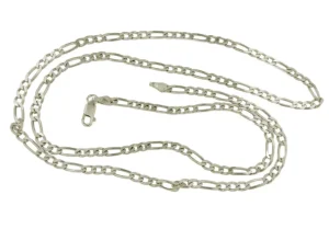 Roman Joyero Cadenas Y Gargantillas<Cadena ALBALI en plata de 925 ml eslabón 3X1 limado clásico