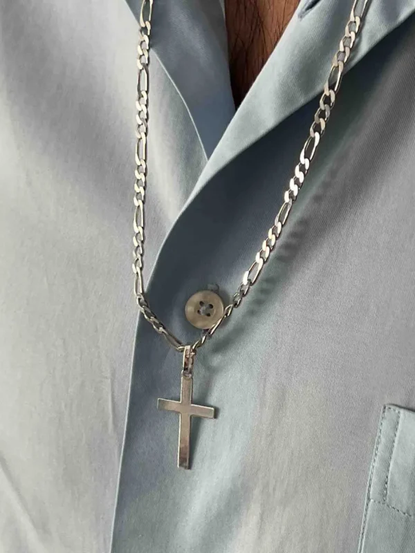 Roman Joyero Cadenas Y Gargantillas<Cadena ALBALI en plata de 925 ml eslabón 3X1 limado clásico