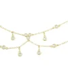 Roman Joyero Cadenas Y Gargantillas<Cadena choker en plata con pequeños chatones con circonitas