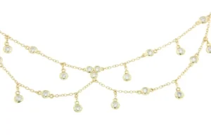 Roman Joyero Cadenas Y Gargantillas<Cadena choker en plata con pequeños chatones con circonitas