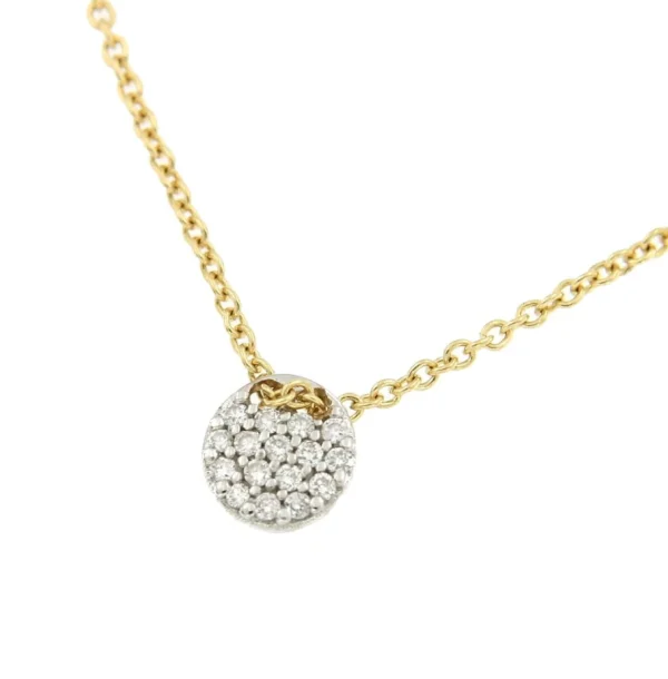 Roman Joyero Cadenas Y Gargantillas<Cadena de oro amarillo AYLIN con dije de diamantes