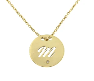 Roman Joyero Cadenas Y Gargantillas<Cadena de oro amarillo AYSUN con dije y diamante