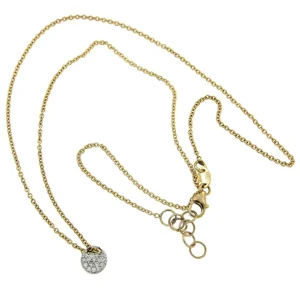 Roman Joyero Cadenas Y Gargantillas<Cadena de oro amarillo AYLIN con dije de diamantes